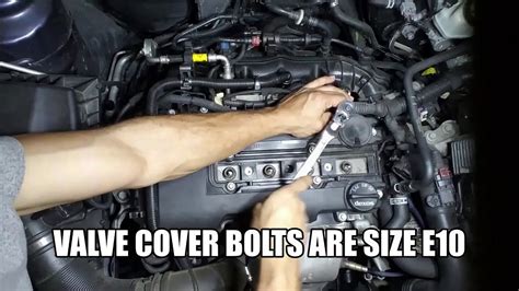 it wasn't that difficult. . Chevy cruze valve cover bolt size